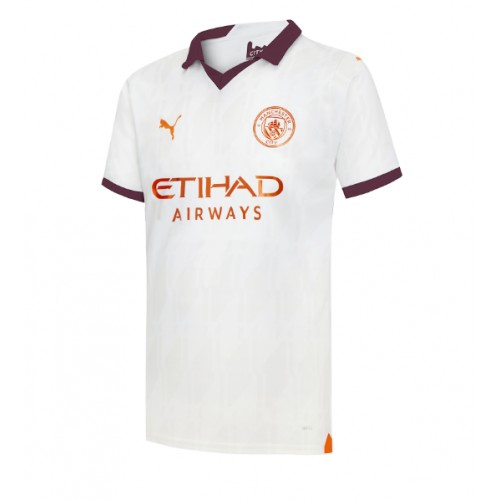 Maillot de foot Manchester City Rodri Hernandez #16 Extérieur 2023-24 Manches Courte